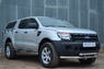 Пороги труба с накладкой Ford Ranger 2012 (d76) #3