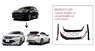 Обвес "Modellista" для Toyota Harrier U60 / U65 2018 рестайлинг