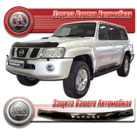 Дефлектор капота - мухобойка Nissan Safari 2005