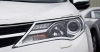 Хром накладки на фары Toyota RAV4 40 2014