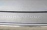 Накладка на задний бампер Toyota Highlander (метал)