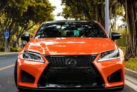 Бампер передний + решетка рестайлинг GSF Design Lexus GS (L10) 2012-2015