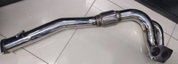 Даунпайп 76мм Mitsubishi Lancer EVO 7 8 9 4G63 CT9A