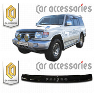 Дефлектор капота - мухобойка Mitsubishi Pajero 92-00