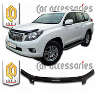 Дефлектор капота - мухобойка Toyota Land Cruiser Prado 150 11-13