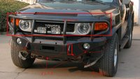 Силовой бампер передний Toyota FJ Cruiser