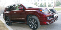 Фендера - расширители колесных арок Lexus GX 460 J-Sport