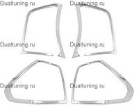 Хром накладки на стопы и вставки Lexus RX330 / Toyota Harrier 2003-2008