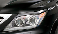Реснички (накладки на фары) "JAOS" на Lexus LX 570 2012-2016