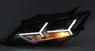 Тюнинг оптика - фары Lamborghini Style на Toyota Camry V50/V55 2015