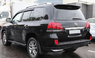 Обвес (губа перед + зад) "Platinum Edition" для Toyota Land Cruiser 200 2012-2014 с диодами