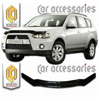 Дефлектор капота - мухобойка Mitsubishi Outlander 2009