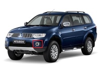 Рамка под туманки Mitsubishi Pajero Sport 08-12