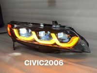 Фары тюнинг LED Honda Civic 2005-2008