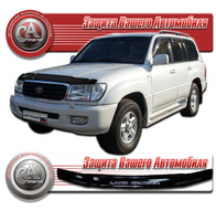 Дефлектор капота - мухобойка Toyota Land Cruiser 100 98-02