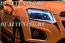 Фары Nissan X-Trail 32 Mercedes style