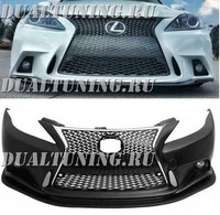 Передний бампер тюнинг на Lexus IS250/IS350 2006-2013 "F Sport"