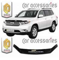 Дефлектор капота - мухобойка Toyota Highlander 2011