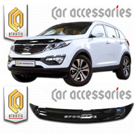 Дефлектор капота - мухобойка Kia Sportage 2011