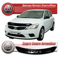 Дефлектор капота - мухобойка Kia Ceed 2011