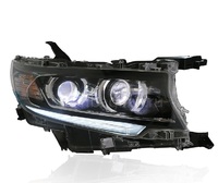 Фары Toyota Land Cruiser Prado 150 2018, 2019 (две линзы)