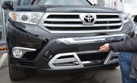 Накладка на передний бампер Toyota Highlander U4# 11-13