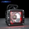 Светодиодная фара дополнительного света Aurora ALO-2-T-P23Q 6 диодов 30W +ПОДСВЕТКА
