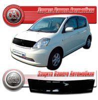 Дефлектор капота - мухобойка Daihatsu Boon 04-10