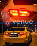 Стопы тюнинг Toyota Corolla 2012-2015 E180 (красные) стиль Mercedes