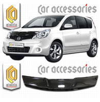 Дефлектор капота - мухобойка Nissan Note 2010
