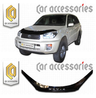Дефлектор капота - мухобойка Toyota Rav4 00-05