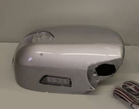 Корпуса зеркал Toyota Land Cruiser Prado 120 / Lexus GX 470 / Surf 215 / 4Runner / Hiace 200 (под покраску)