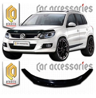Дефлектор капота - мухобойка Volkswagen Tiguan 2012