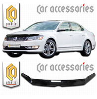 Дефлектор капота - мухобойка Volkswagen Passat седан 2011+