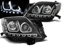Фары (оптика) диодные + линза Toyota Land Cruiser Prado 150 09-13