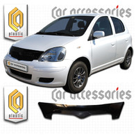 Дефлектор капота - мухобойка Toyota Yaris 99-03