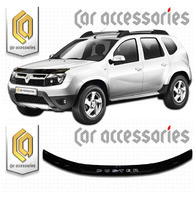 Дефлектор капота - мухобойка Renault Duster 2011