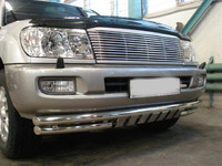 Решетка радиатора Toyota Land Cruiser 100 (лезвия) 2004-2008