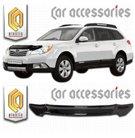 Дефлектор капота - мухобойка Subaru Outback 2009
