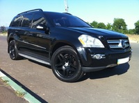 Пороги OEM Style (штатные) на Mercedes GL-class