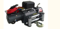Лебёдка электрическая высокоскоростная 12V Runva 9500lbs (кевлар)