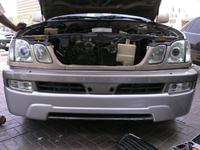 Губа передняя Lexus LX470 2003-2007