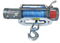 Лебёдка электрическая 12V Runva 9500lbs (кевлар)