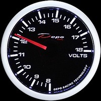 Датчик DEPO 52мм volt (вольтметр)