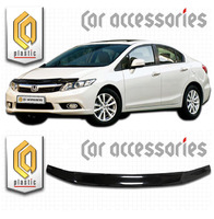 Дефлектор капота - мухобойка Honda Civic седан 2012+