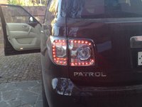 Вставки в крышку багажника (стопы) Nissan Patrol Y62 2008-2014