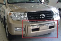 Накладка на передний бампер Toyota Land Cruiser 200 2008+