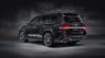 Тюнинг обвес - бампера "HRS Sport" Toyota Land Cruiser 200 2016+ (FRP)