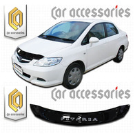 Дефлектор капота - мухобойка Honda Fit Aria 05-09