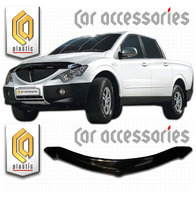 Дефлектор капота - мухобойка SsangYong Actyon 06-10